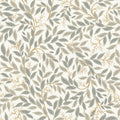 Willowberry Traditional Wallpaper - Linen White, Roll