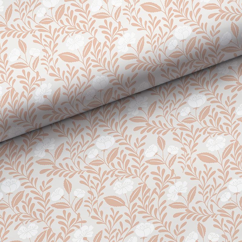 Ava Removable Wallpaper - Vine Clay, Roll