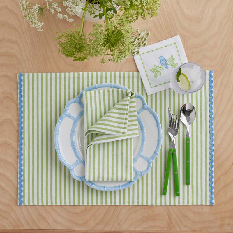 Arienna Embroidered Cocktail Napkins, Set of 4 - Multi
