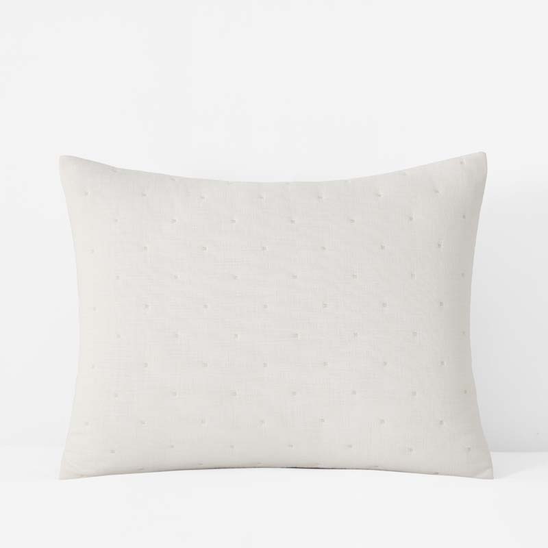 Petite Tufted Quilted Sham - Off White, Standard
