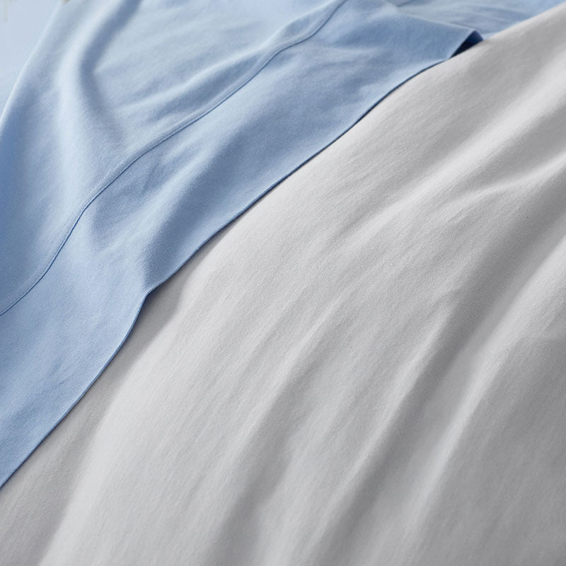 T-Shirt Soft Jersey Knit Bed Sheet Set - Lavender, Full