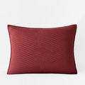 Voile Sham - Chili, Standard