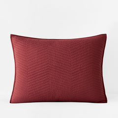 Voile Sham - Chili, King