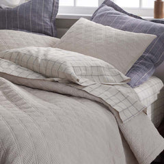 Waffle Quilted Sham - Buff, King