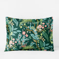 Peacock Classic Smooth Sateen Sham - Evergreen, Standard