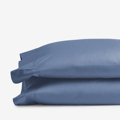 Classic Smooth Rayon Made From Bamboo Sateen Pillowcase Set - Blue Horizon, King