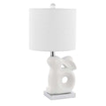 Ceramic Animal Table Lamp - White, Bunny