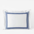 Double Border Premium Smooth Supima® Cotton Wrinkle-Free Sateen Sham - Blue Dusk, Standard