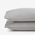 Classic Stripes and Plaids Cool Yarn-Dyed Cotton Percale Pillowcase Set - Mini Check Multi, Standard