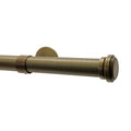 Spile Finial and 1" diameter Rod Set - Antique Gold, 48"