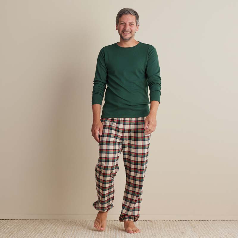 Family Flannel Men's Jogger Pants Pajama Set - Idyllwild, M