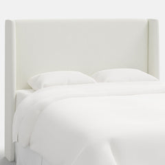 Gramercy Textured Linen Headboard - White, Cal King
