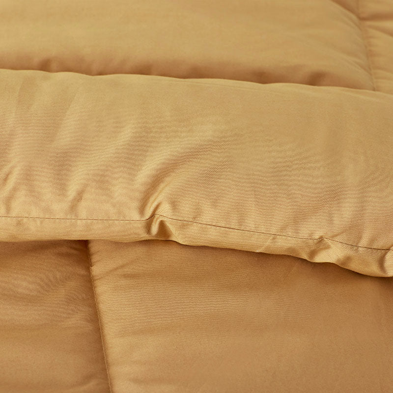 Classic Cool Cotton Percale Comforter - Amber, Twin/Twin XL