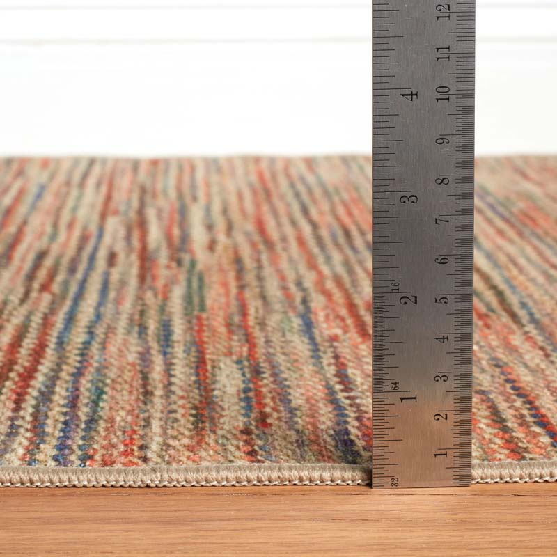 Clay Washable Rug - Multi, 4' x 6'