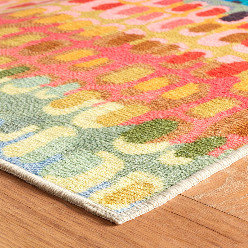 Paint Chip Washable Rug - Multi, 3' x 5'