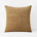 Line Stitch Velvet Quilted Sham - Gold, Euro