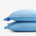 Classic Cool Organic Cotton Percale Solid Pillowcase Set - Ocean Blue, King
