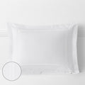 Hewett Luxe Smooth Egyptian Cotton Sateen Sham - White, King