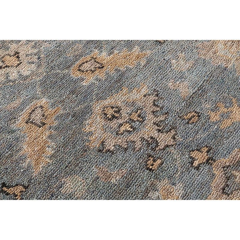 Hand Knotted Persian Wool Rug -  Blue, 5' x 8'