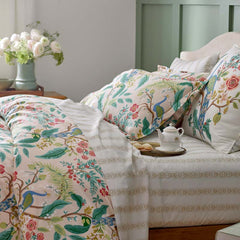 Peacock Classic Smooth Sateen Comforter - Blush, Twin/Twin XL