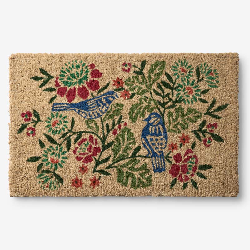 Summer Novelty Coir Doormat - Bird, 18 in. x 30 in.