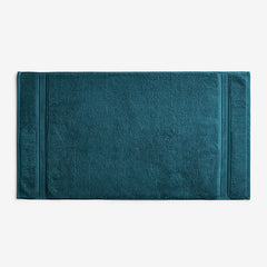 Turkish Cotton Bath Mat - Deep Teal, 20 in. x 36 in.