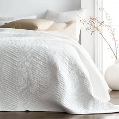 Voile Sham - White, King