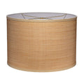 Natural Raffia Lamp Shade - Natural, Medium