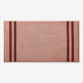Mirage Aegean Cotton Reversible Stripe Bath Mat - Caramel, 20 in. x 36 in.