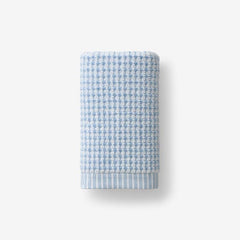 Textured Dot Hand Towel - Blue
