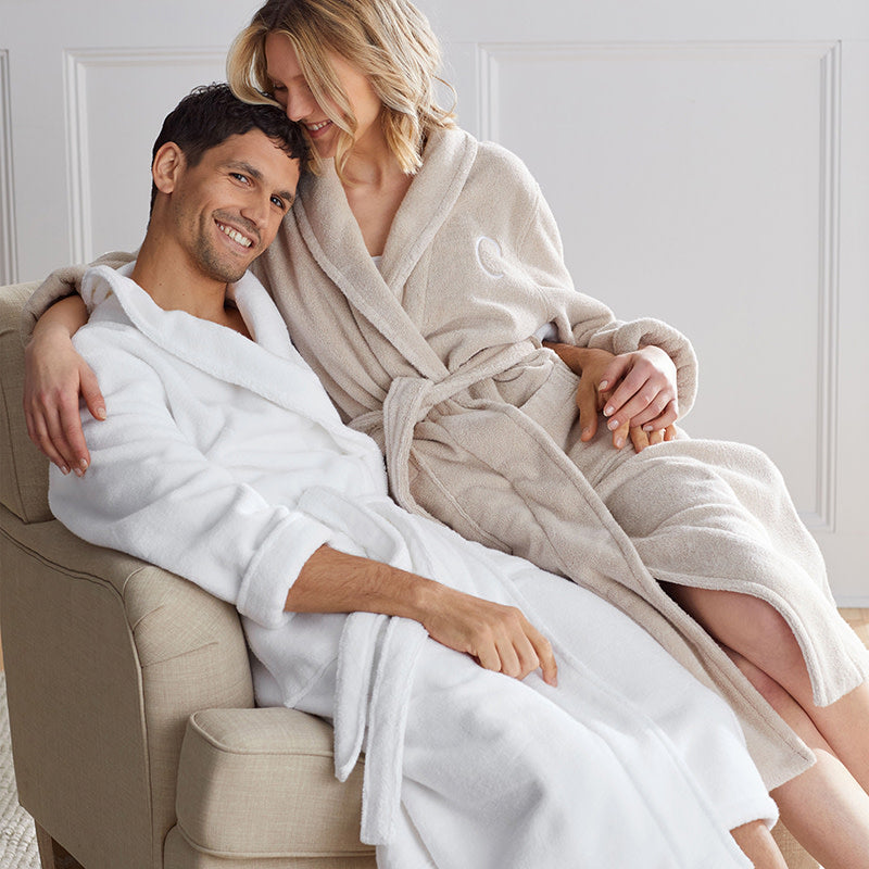 Men's Robe - Indigo, L