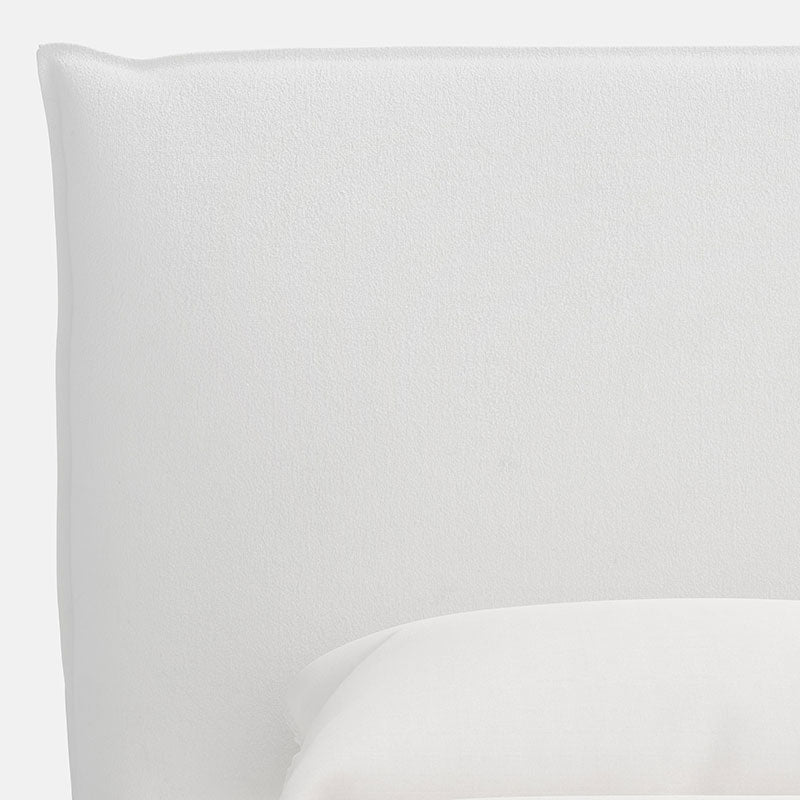 Sutton Velvet Headboard - White, Cal King