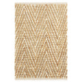 Meghan Handwoven Jute Rug - Ivory/Beige, 2' 6" x 8' Runner