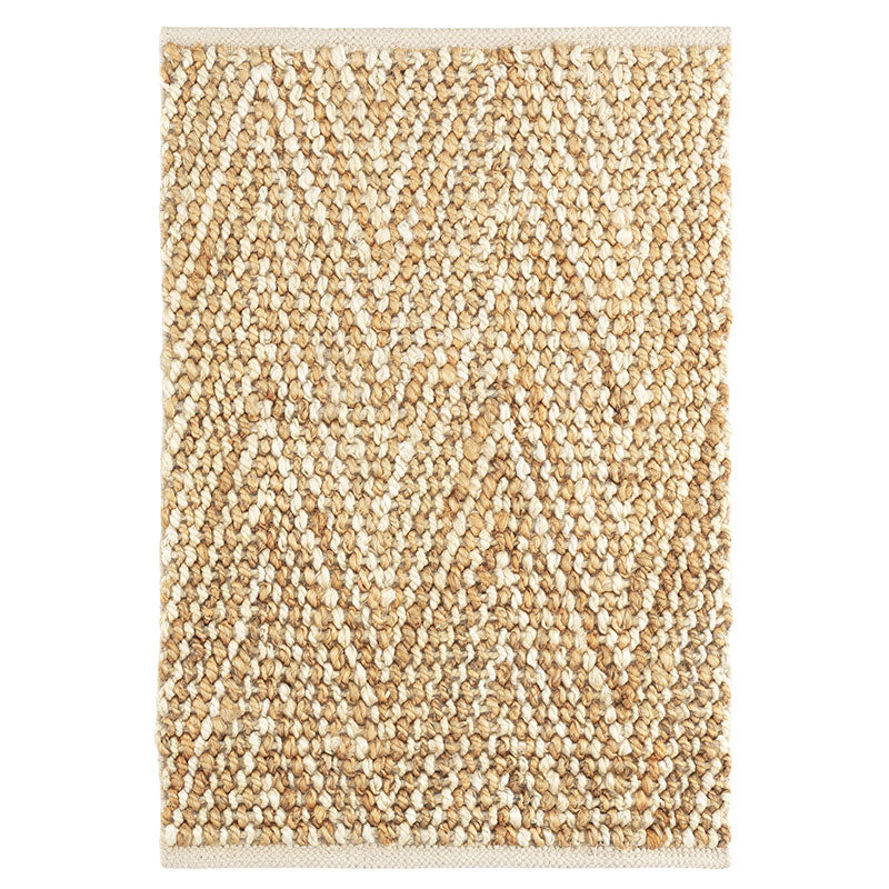 Meghan Handwoven Jute Rug - Ivory/Beige, 8' x 10'