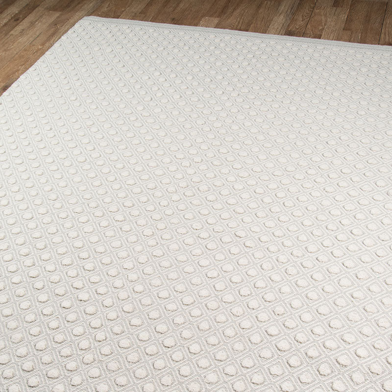Dot Handwoven Wool Rug - Pink, 7' 6" x 9' 6"