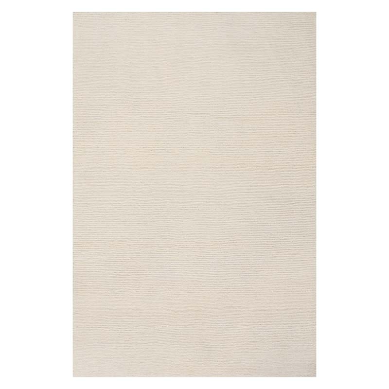 Ramsey Hand Knotted Wool Rug - Ivory, 2' x 3'