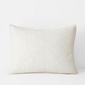 Voile Sham - Ivory, Standard
