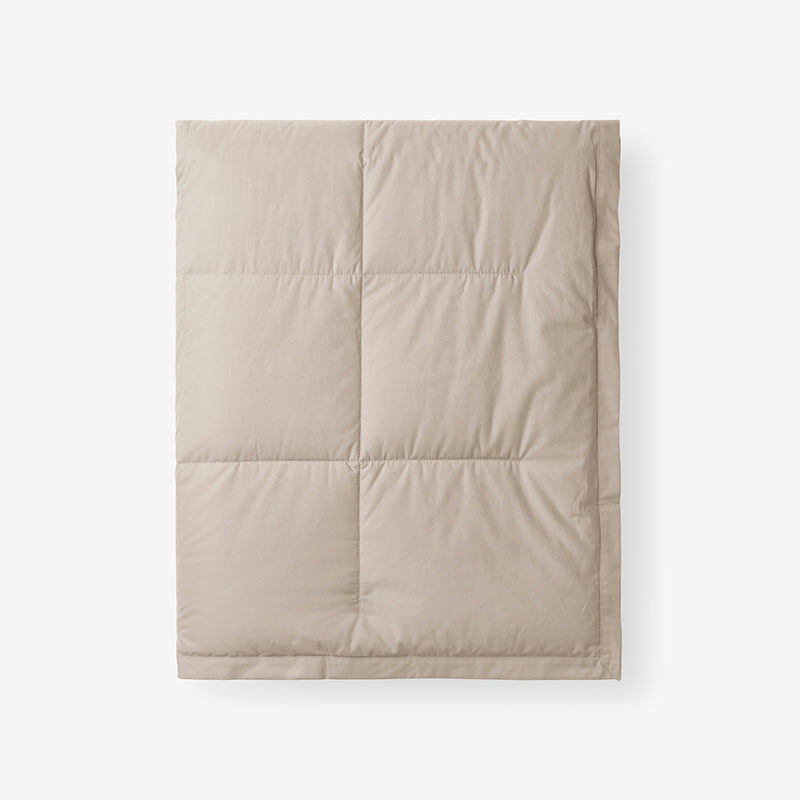 Premium LoftAIRE™ Down Alternative Throw - Feather Tan