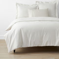 Classic Smooth Wrinkle-Free Sateen Bed Duvet Cover - Creme, Full