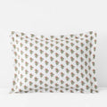 Suhana  Garment Washed Cotton Percale Sham - Caramel, Standard