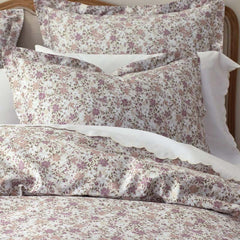 Joyful Floral Classic Smooth Sateen Comforter - Beige, King/Cal. King