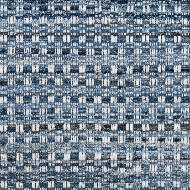 Denim Stone Blue Handwoven Cotton Rug - Denim, 3' x 5'