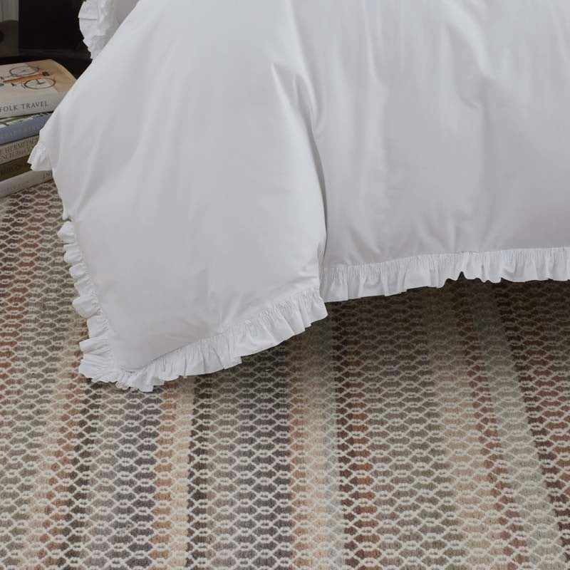 Poppy Handwoven Wool Rug - Natural, 3' x 5'