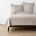 Putnam Cotton Matelassé Coverlet - Dune