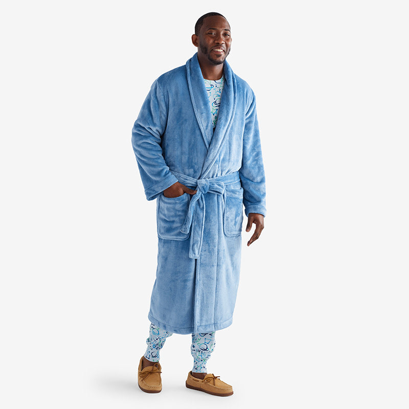 Mens Robes - Light Gray, S