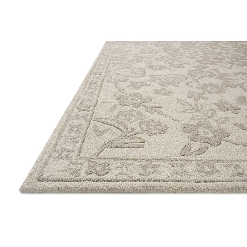 Arboretum Wool Rug - Rose Garden Ivory, 2' 3" x 3' 9"