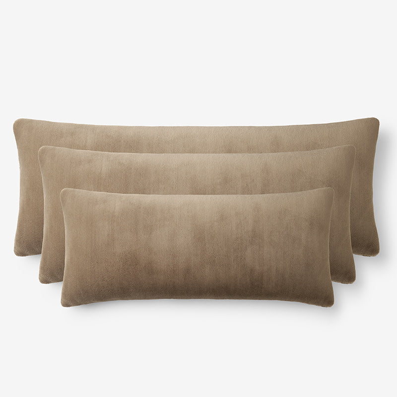 Decorative Lumbar Pillow Cover - Silver Mink, 14 in. x 30 in.