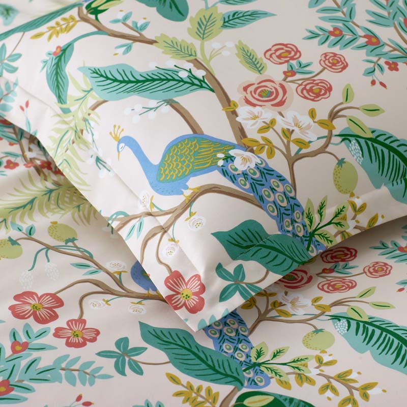 Peacock Classic Smooth Sateen Comforter - Blush, Twin/Twin XL