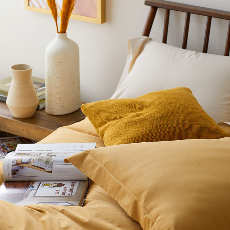 Brushed Cotton Sheet Set - Nutmeg, Twin XL