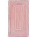 Bambini Braided Chenille Rug - Pink, 7' x 9'